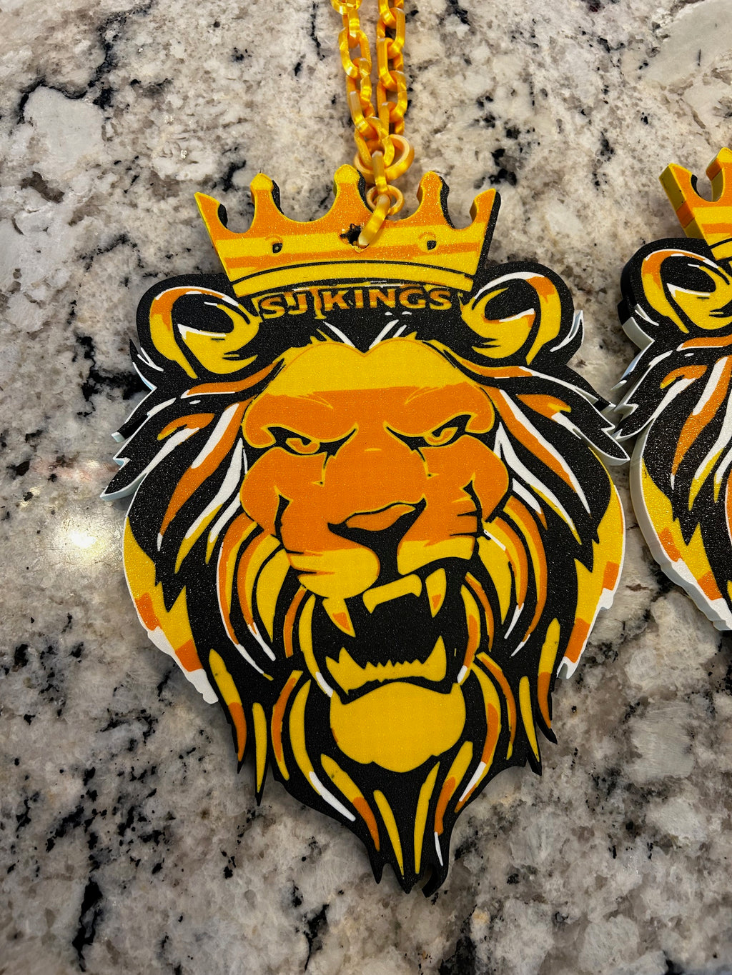 GIANT Custom Sports Chain LOGO AND NECKLACE