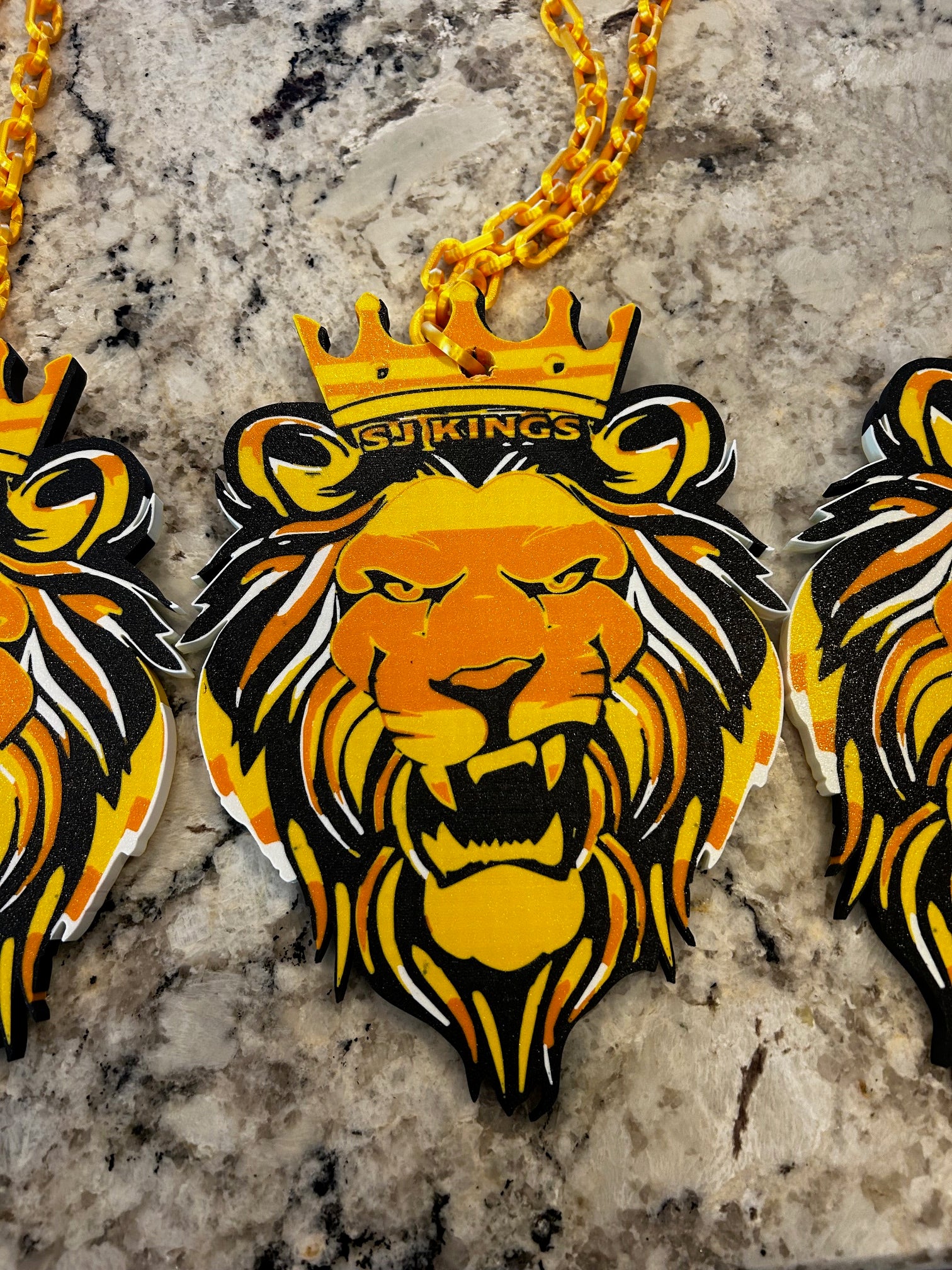 GIANT Custom Sports Chain LOGO AND NECKLACE