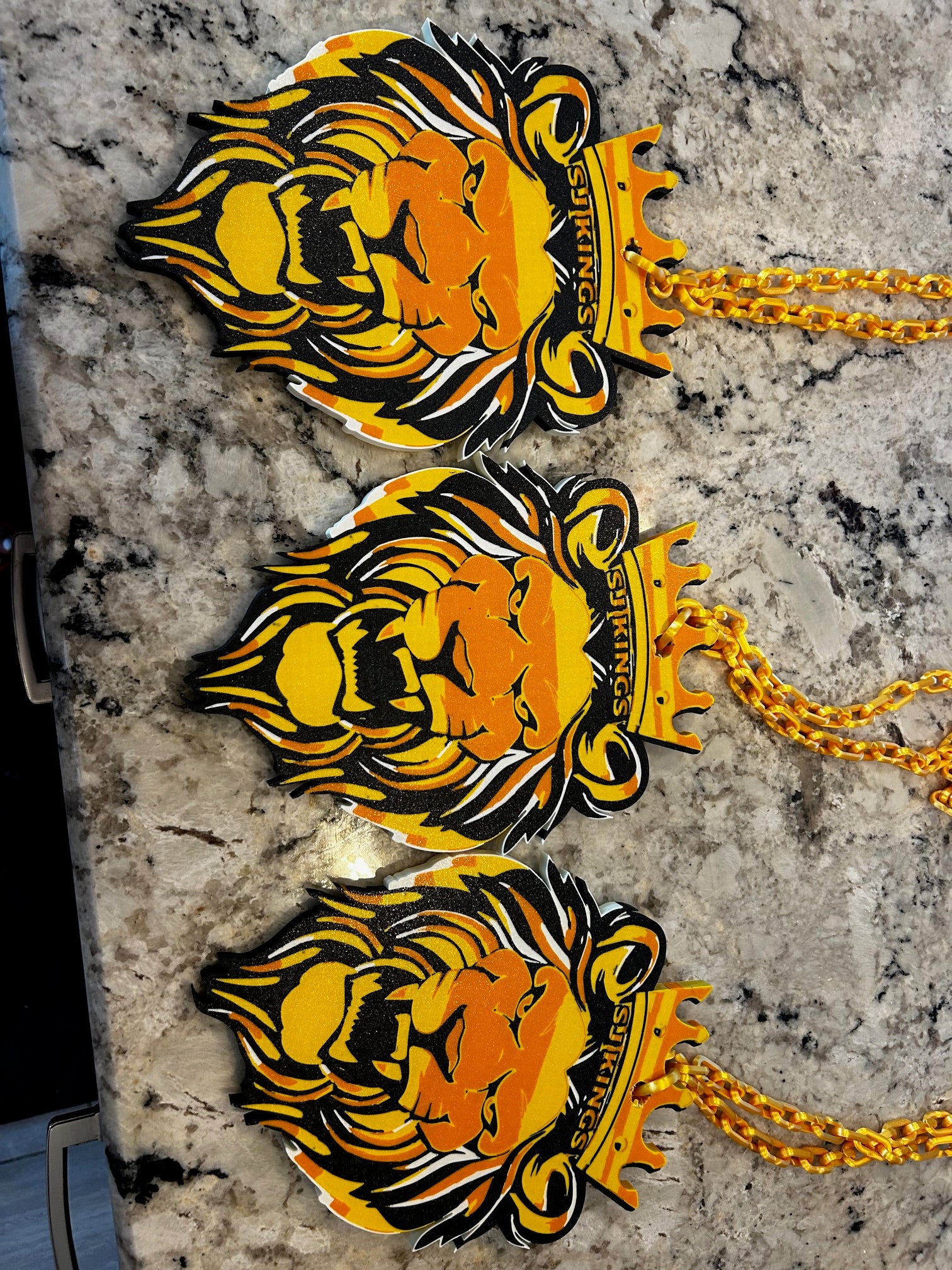 GIANT Custom Sports Chain LOGO AND NECKLACE